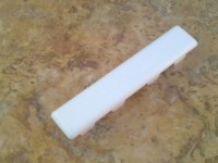 Endkappe flach gerade 120 x 25 mm Endkappe flach gerade 120 x 25 mm