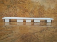 Endkappe flach gerade 150 x 20 mm Endkappe flach gerade 150 x 20 mm